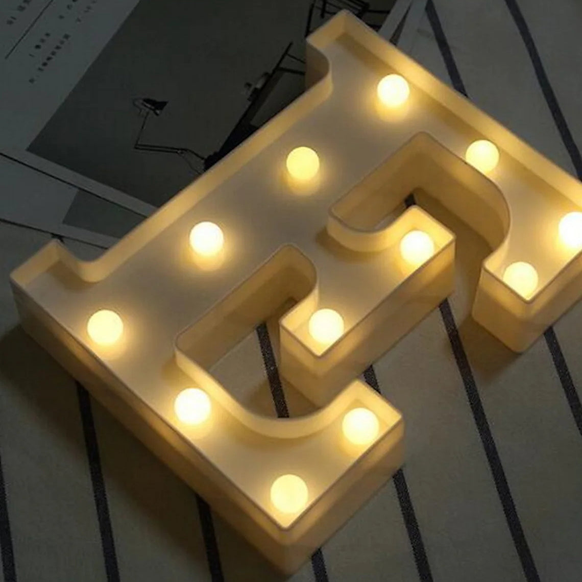 LED Alphabet Light Sale Authentic