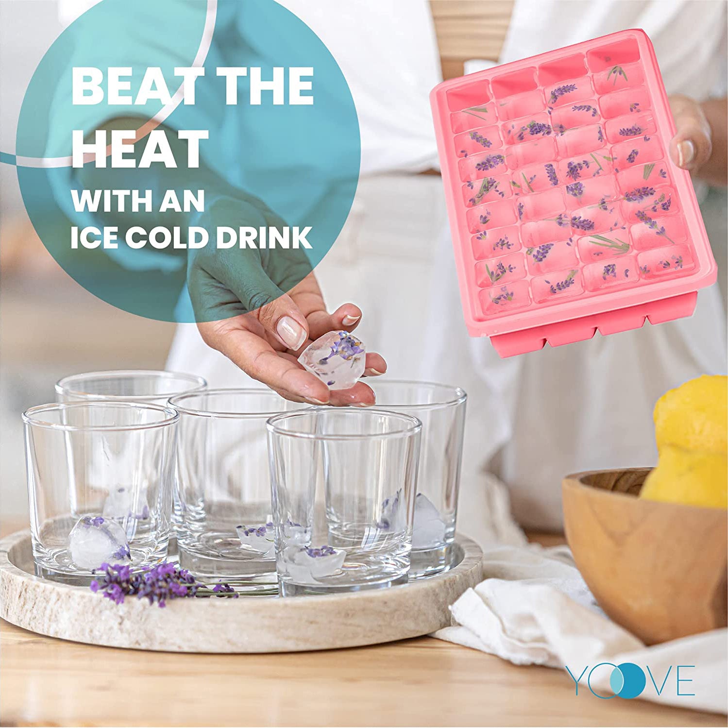 Ice Cube Tray with Lid and Bin Best Sale Cheap Online