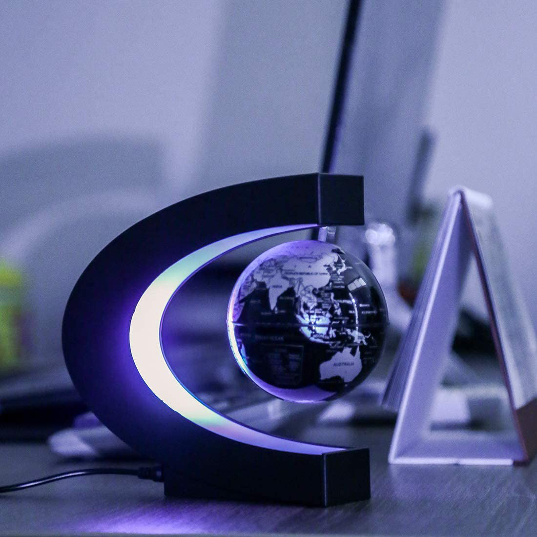 Magnetic Levitation Globe with LED Light Buy Cheap Pay With Visa