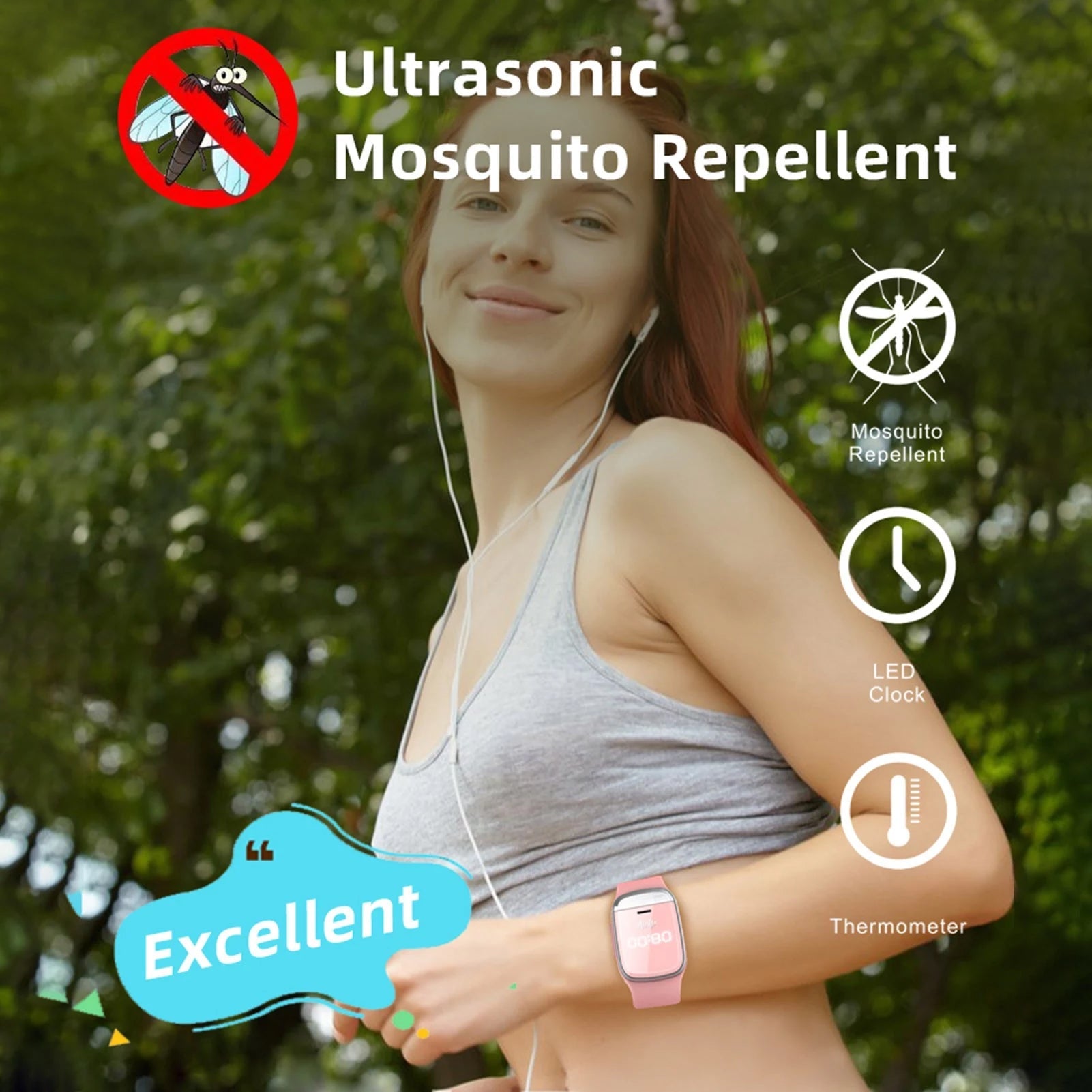 Ultrasonic Mosquito Repellent Watch Recommend Cheap Pice