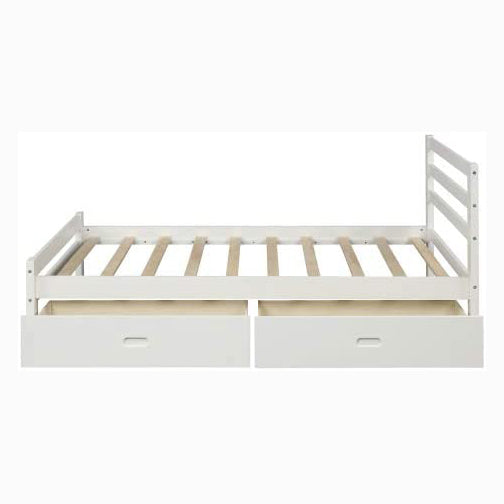 Full Platform Bed Frame with Two Storage Drawers Countdown Package Online