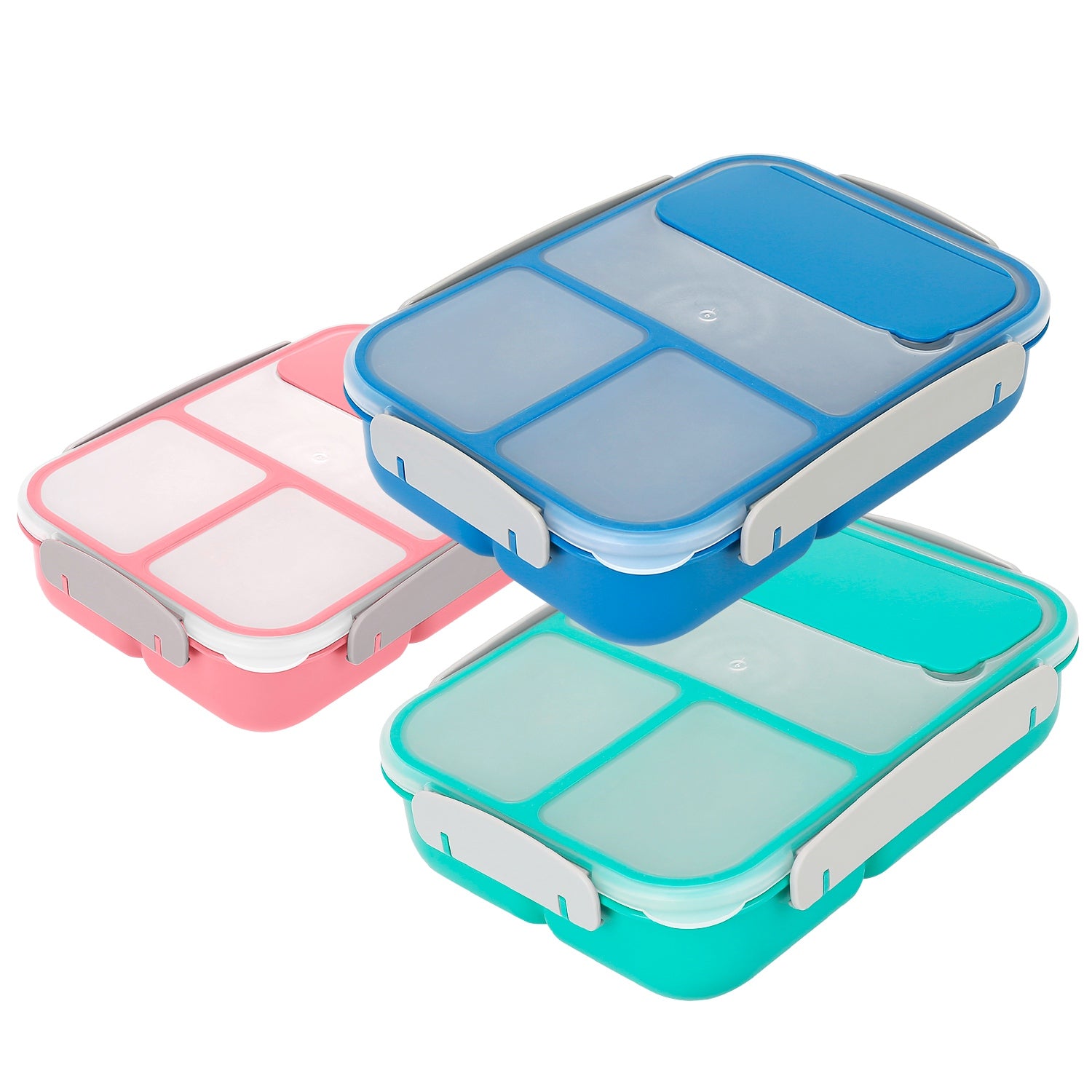 Bento Box Portable Lunch Box Picnic Food Storage with 3 Compartments Cheap Sale Comfortable