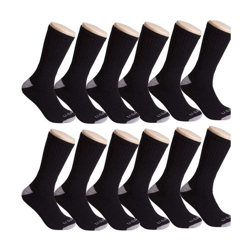 12-Pairs: U.S. ARMY Tri-Blend Socks Perfect