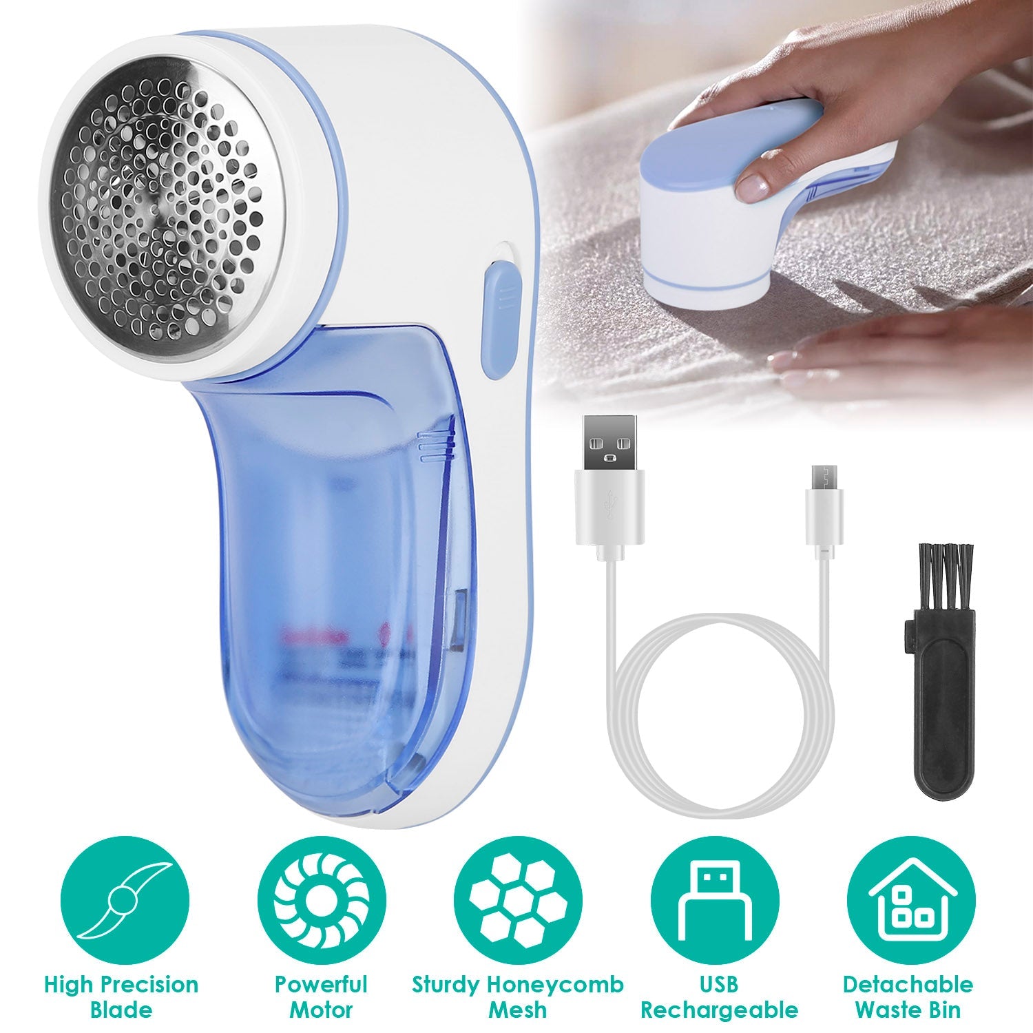 Electric Lint Shaver USB Rechargeable Fabric Clothes Lint Fluff Remover Buy Cheap Pice