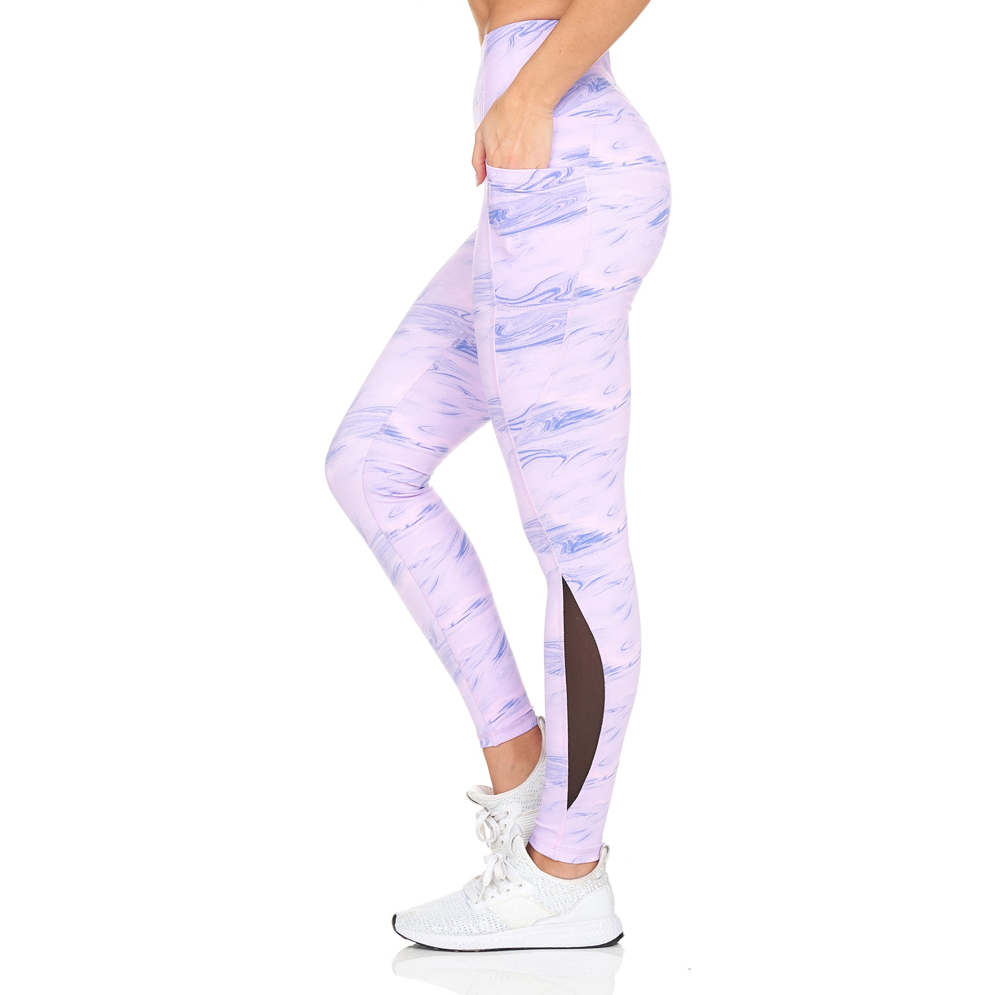 Women's Active High Rise Printed Leggings With Pockets Cheap Sale Release Dates