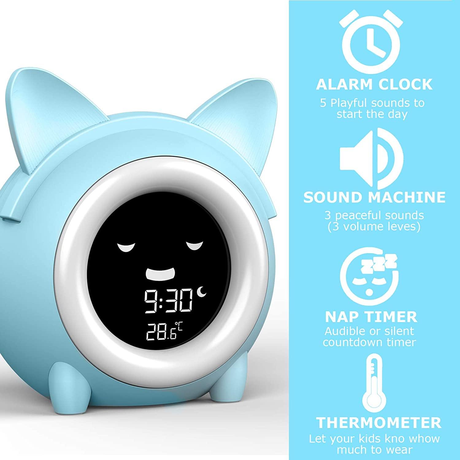 Kids Digital Alarm Clock with Night Light Countdown Package Cheap Online