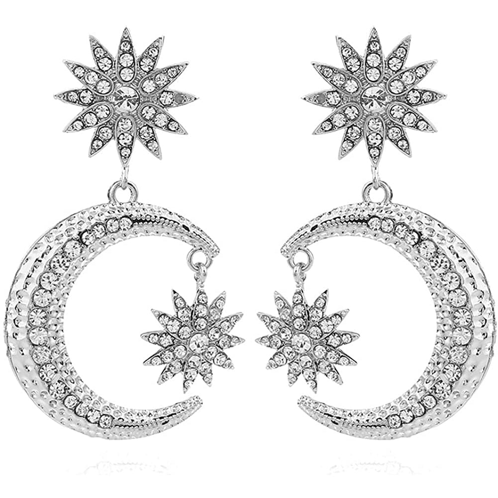 Women's Rhinestone Punk Earrings Cheap With Paypal