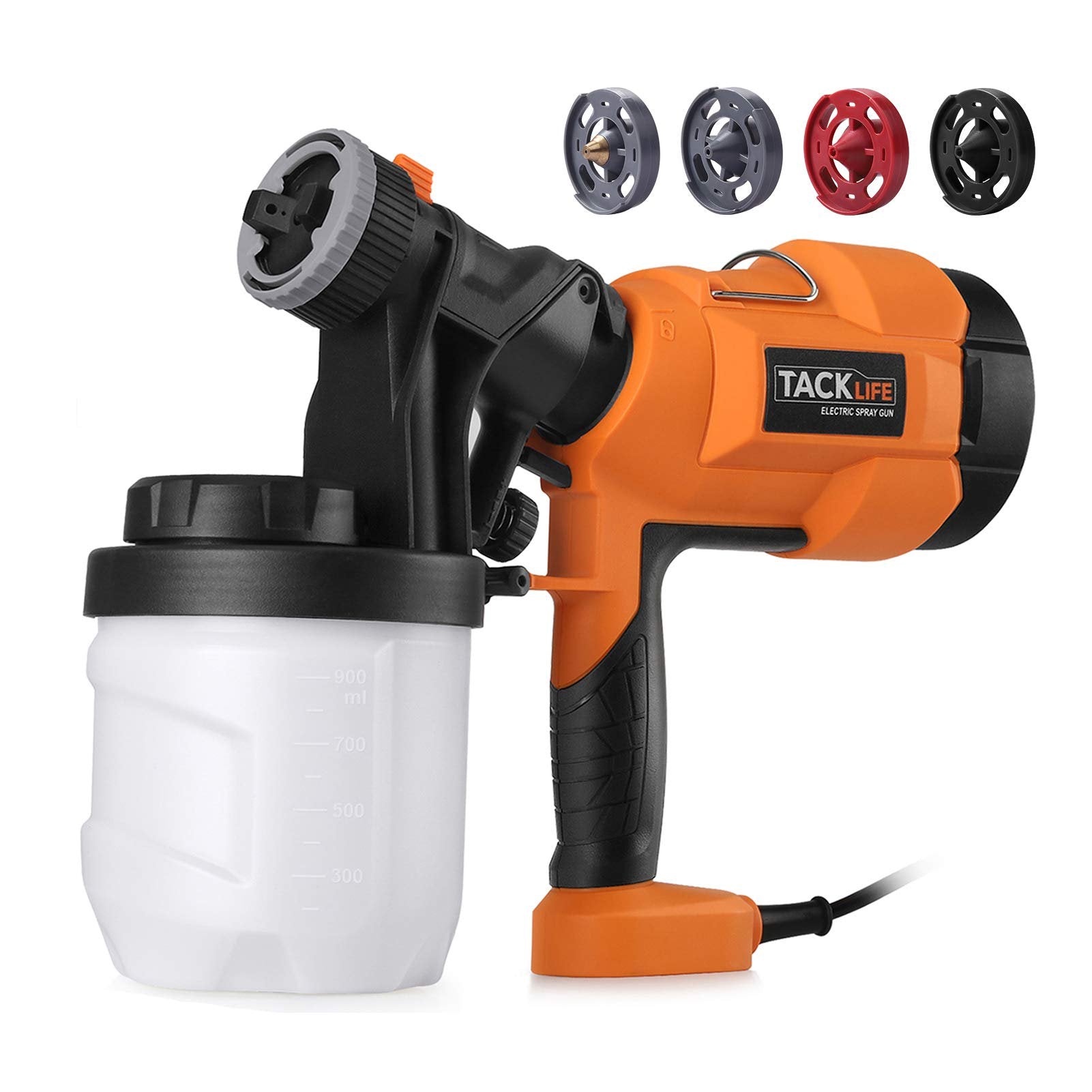 TACKLIFE Paint Sprayer, High Power HVLP Home Electric Paint Gun Outlet Shop Offer