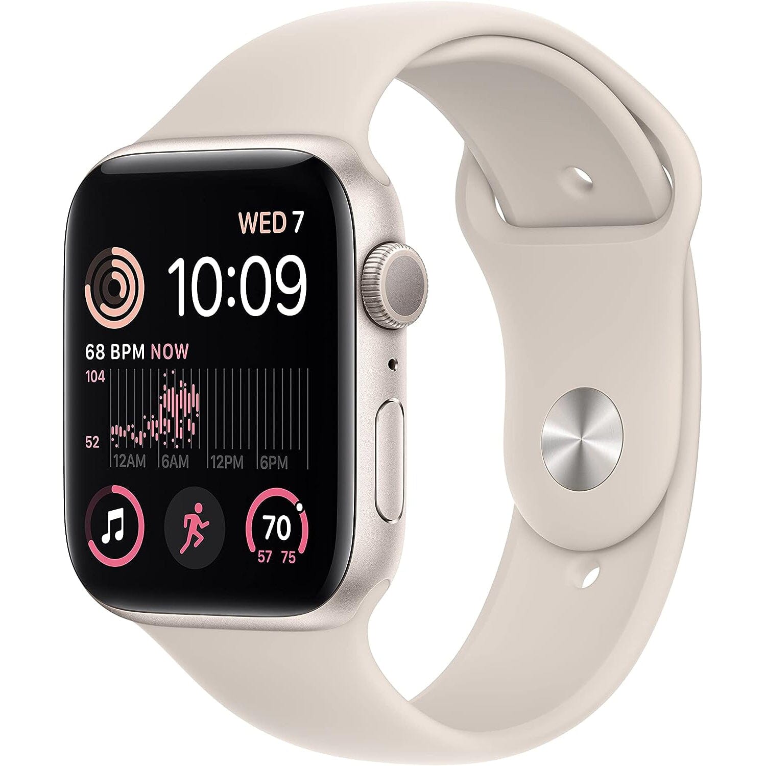 Apple Watch SE (2nd Gen, GPS) Aluminum Case with Sport Band  (Refurbished) Cheap Sale Brand New Unisex