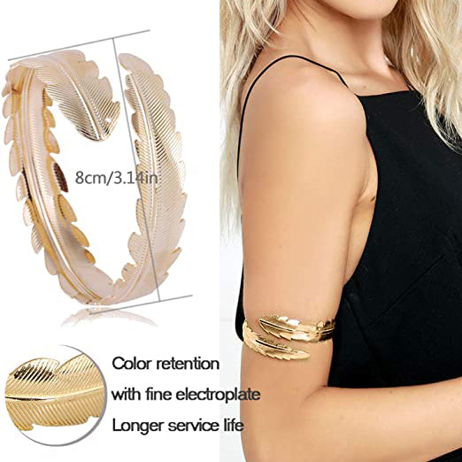 6-Piece: Women's Arm Band Cuff Bracelet Online Online High Quality