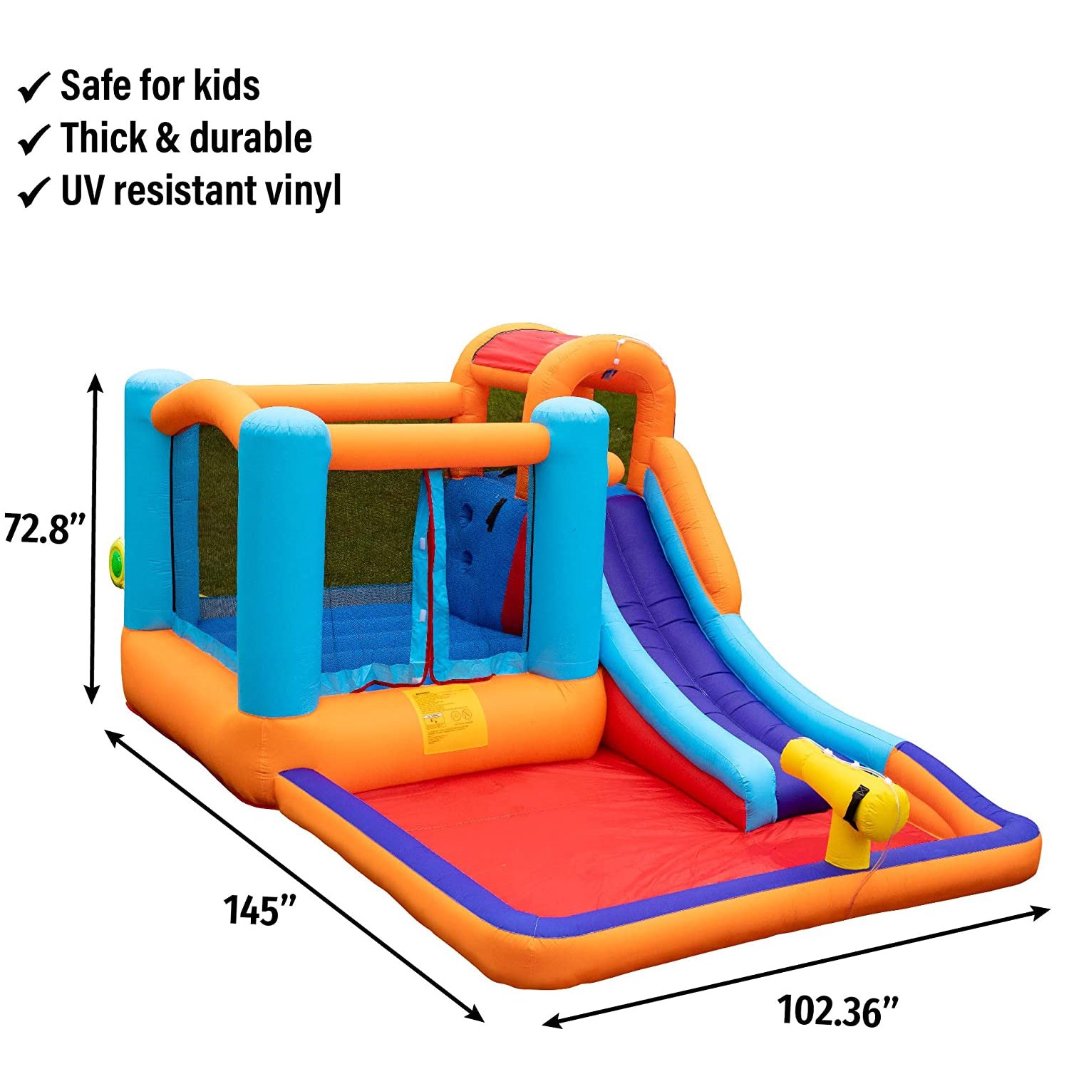 Giant Bounce House Water Slide with Pool Area Free Shipping Popular