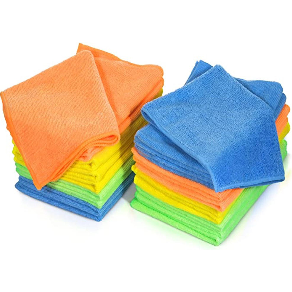 48-Pack: 100% Ring-Spun Cotton Assorted Colors Washcloths Cheap Sale Eastbay