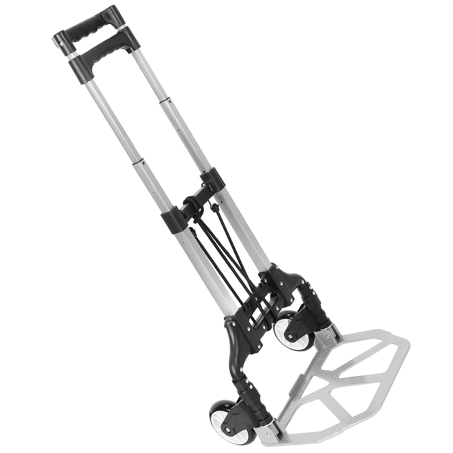 Folding Luggage Cart With Elastic Rope Sale Free Shipping