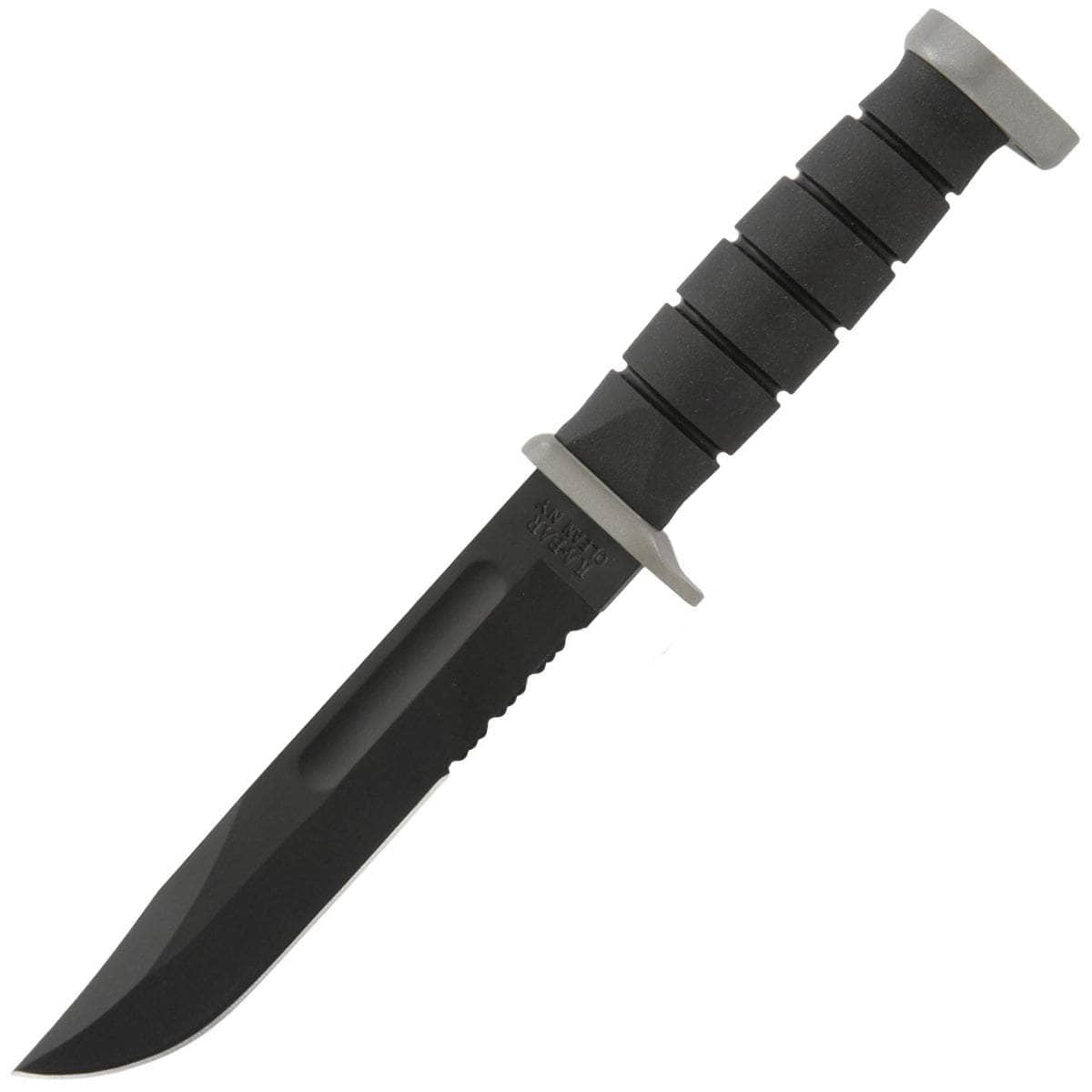 KA-BAR D2 Extreme Fighting Knife, 7 Blade, Kraton G Handle, Nylon Sheath - 1281 Free Shipping Finishline