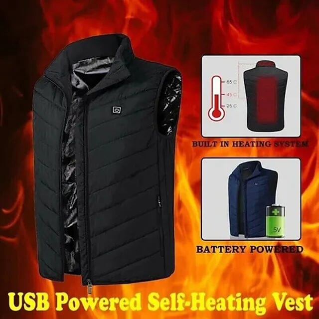 Nine Districts Intelligent Heating Vest Electric Heating Sale Fashion