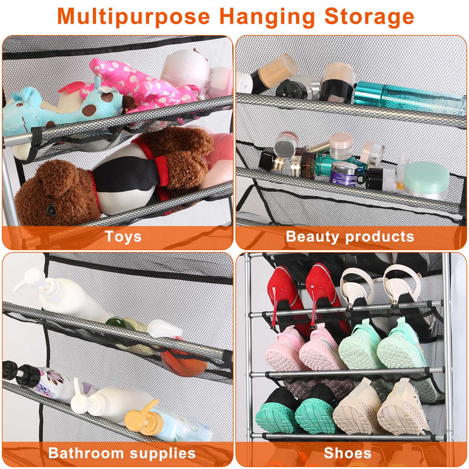 10-Tier Over the Door Shoe Rack Organizer Holder Hanging Storage Shelf Buy Cheap Fake