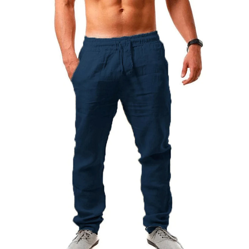 Men's Casual Breathable Straight Pants Clearance Classic