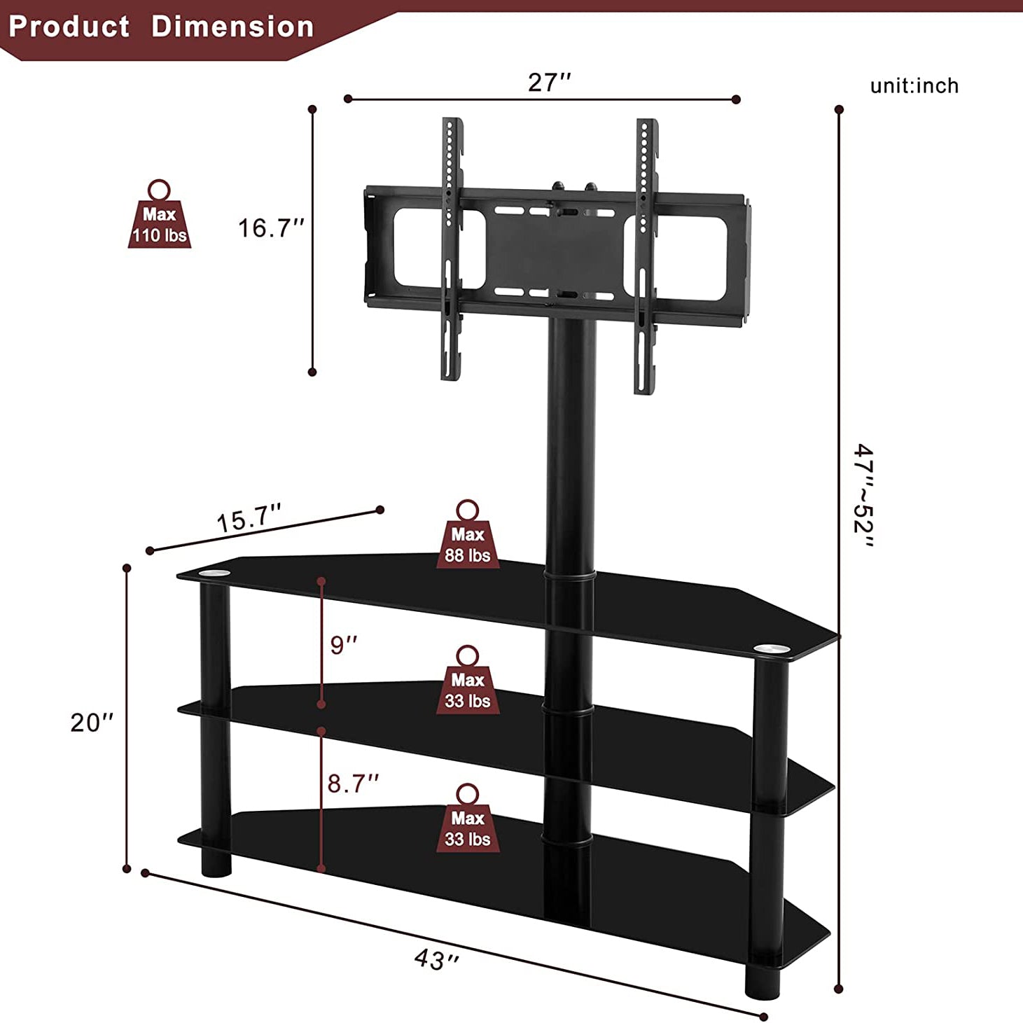 65-Inch Universal TV Stand 2025 Online