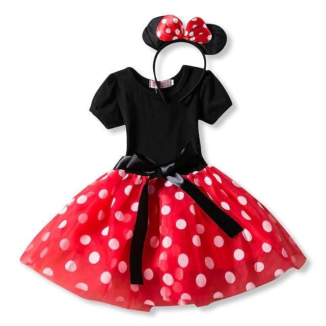 Princess Mouse Polka Dots Cartoon Cute Dress View Cheap Pice