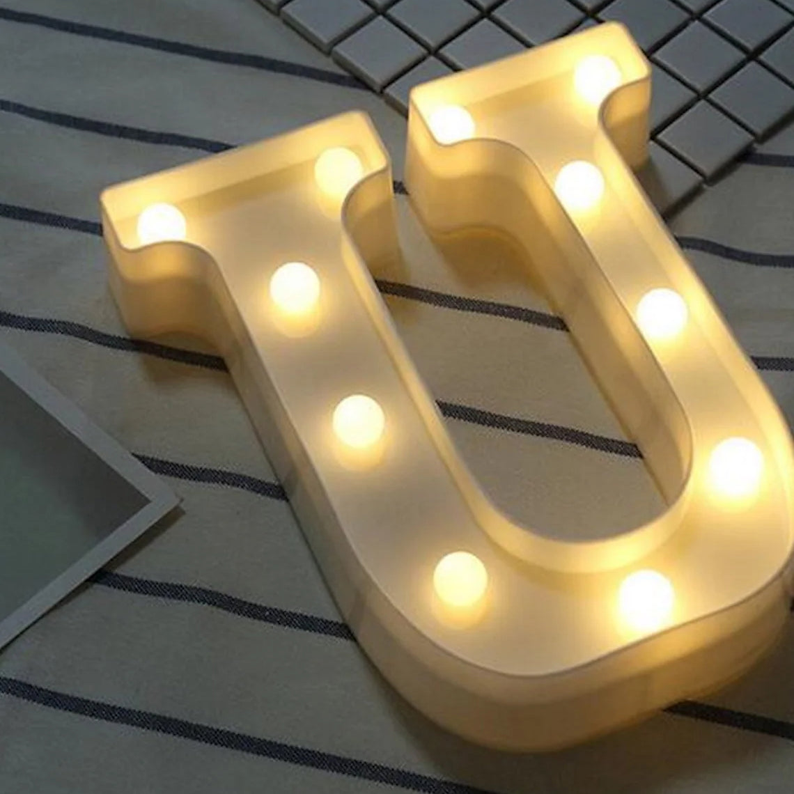 LED Alphabet Light Sale Authentic