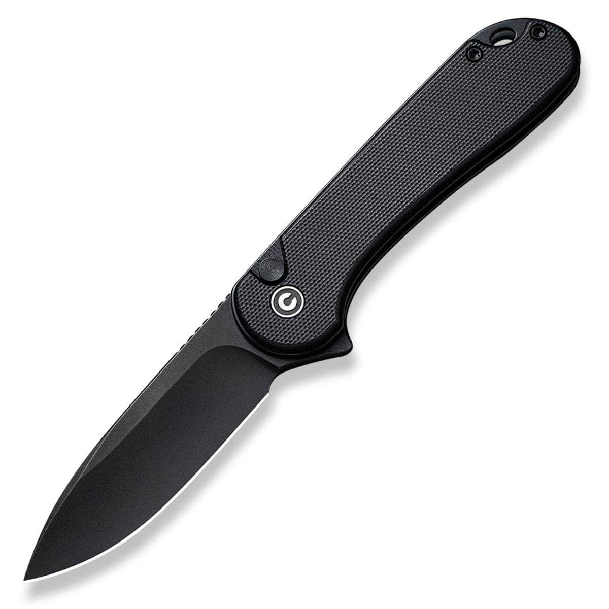 CIVIVI Button Lock Elementum II, 2.96 Black Nitro-V Blade, Black G10 Handle - C18062P-1 Visit For Sale