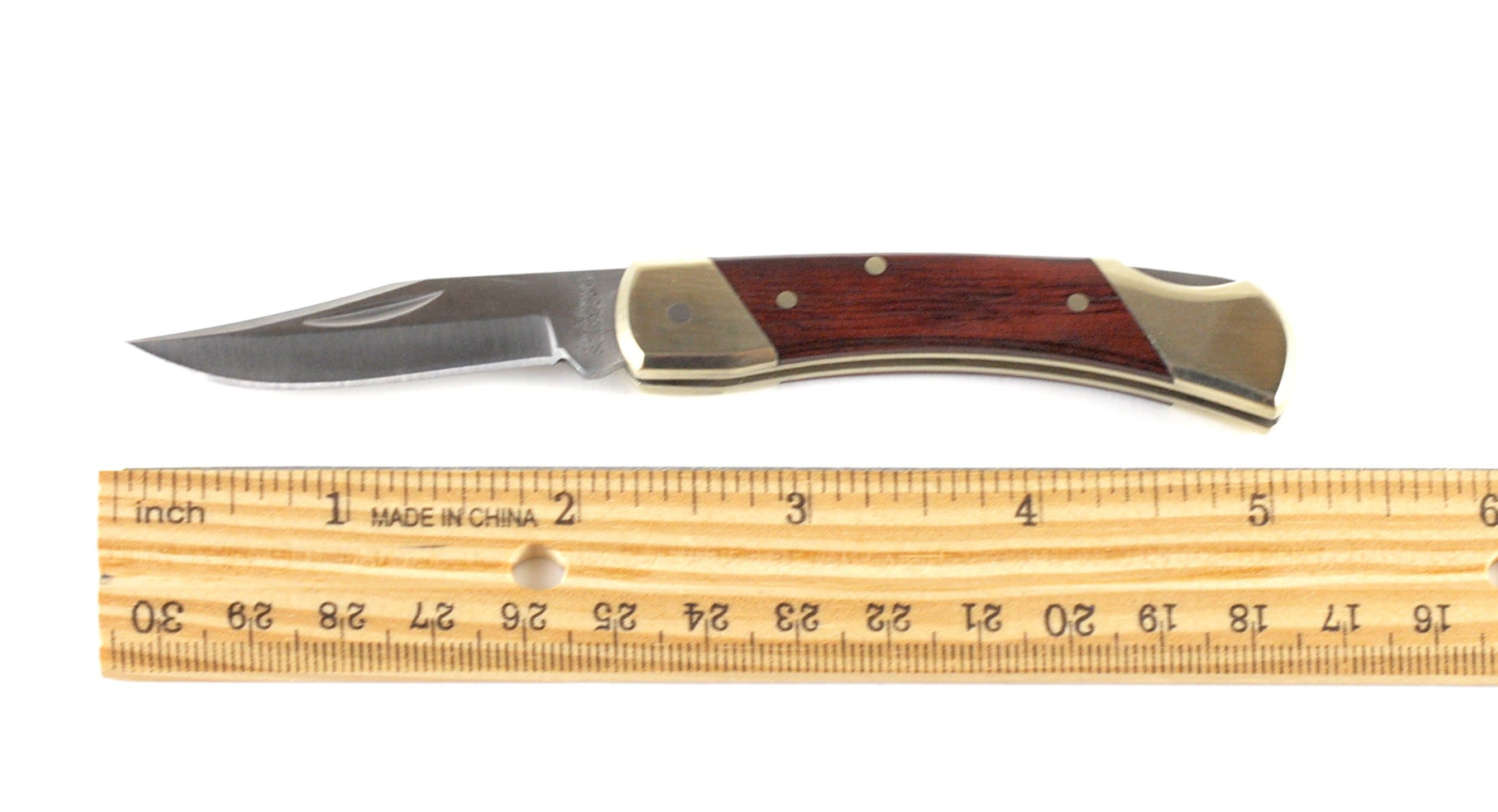 Schrade Uncle Henry Brown Bear, 2.2 Blade, Rosewood Handle - LB3 Cheap Sale Choice