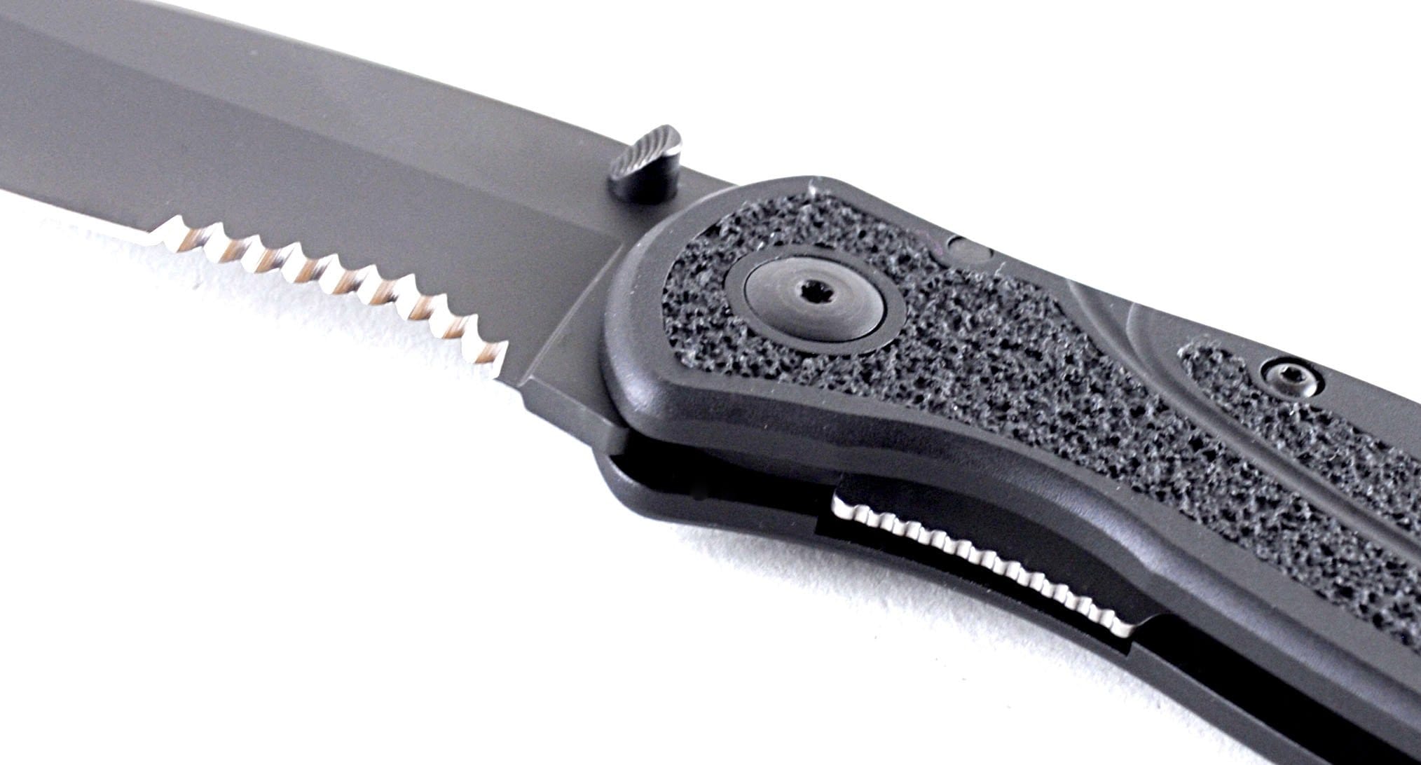 Kershaw Blur, 3.4 Black ComboEdge Blade, Black Handle - 1670BLKST Low Pice Sale Online