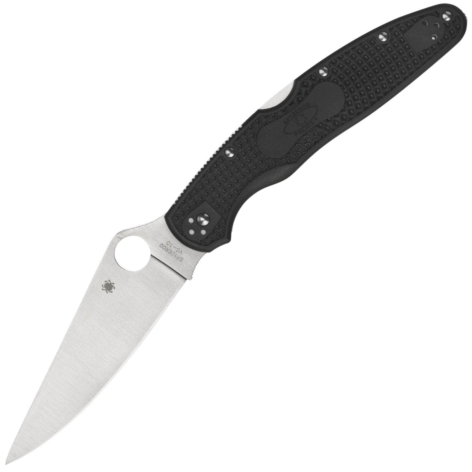 Spyderco Police 4 Lightweight, 4.39 Blade, Black FRN Handle - C07PBK4 Cheap Shop