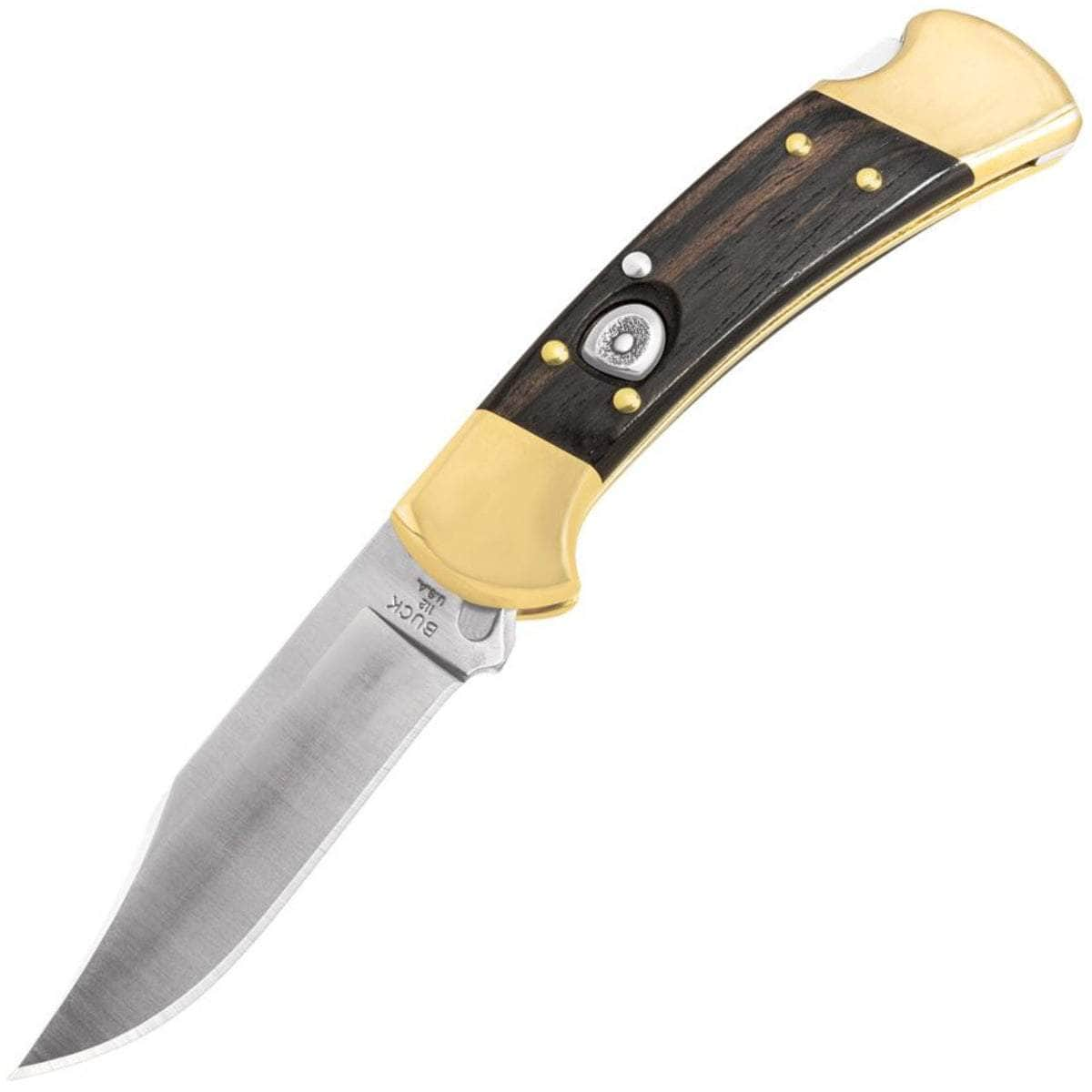 Buck 112 Ranger Auto, 3 420HC Blade, Hardwood Handle - 0112BRSA Visa Payment For Sale