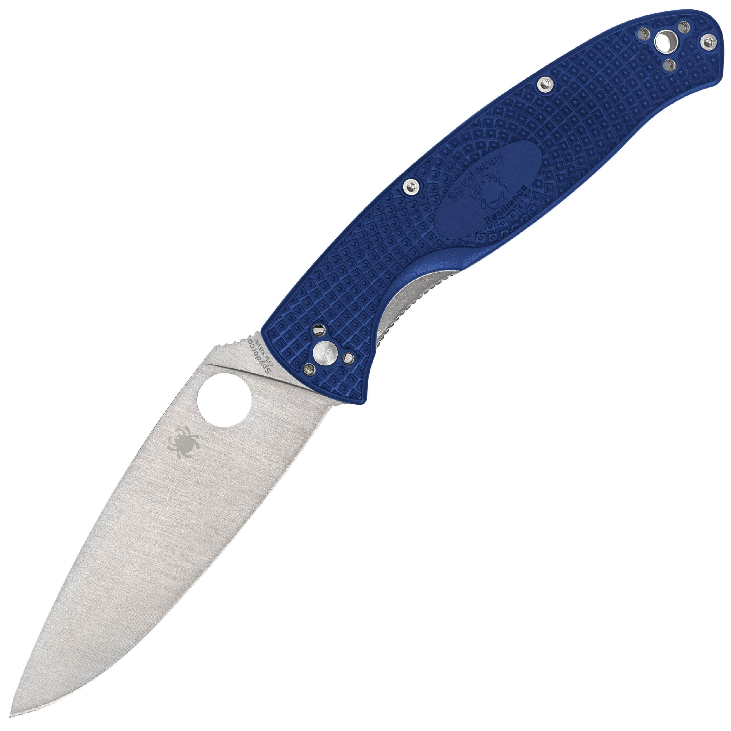 Spyderco Resilience, 4.2 CPM S35VN Blade, Blue FRN Handle - C142PBL Clearance Store Cheap Online