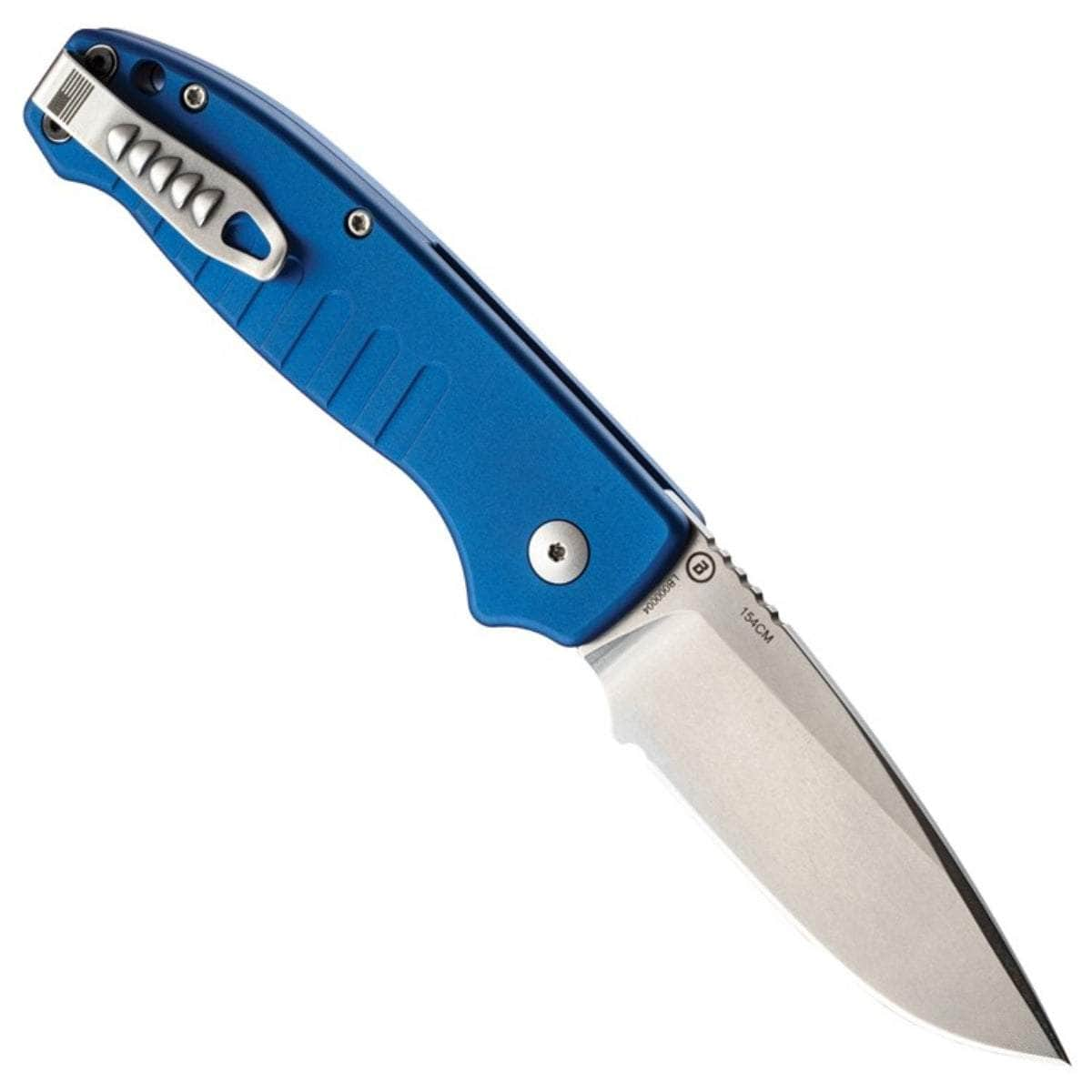 Hogue Ballista I Automatic, 3.5 Blade, Matte Blue Aluminum Handle - 64133 Online Online Free Shipping