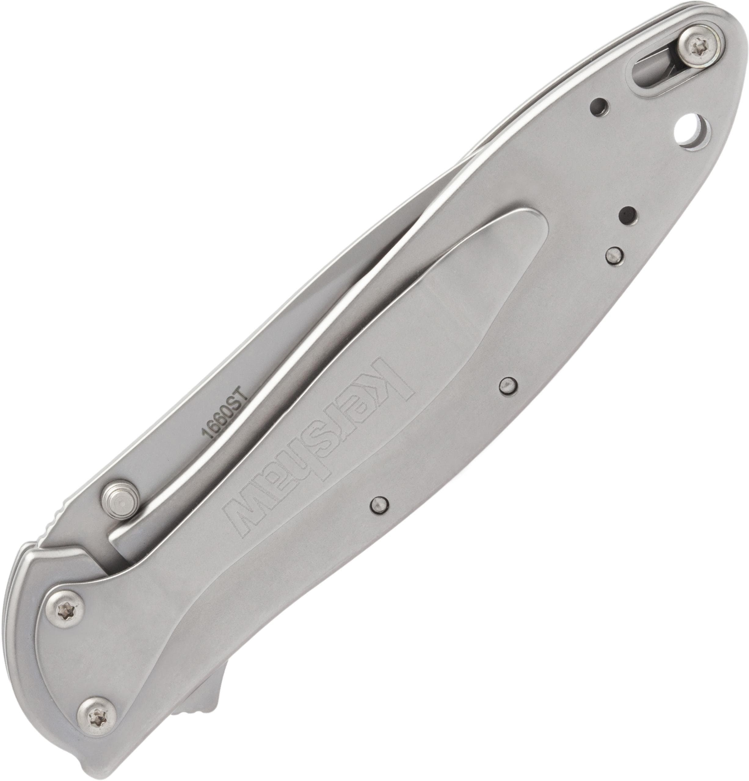 Kershaw Leek, 3 Assisted ComboEdge Blade, Steel Handle - 1660ST Buy Cheap Best Place