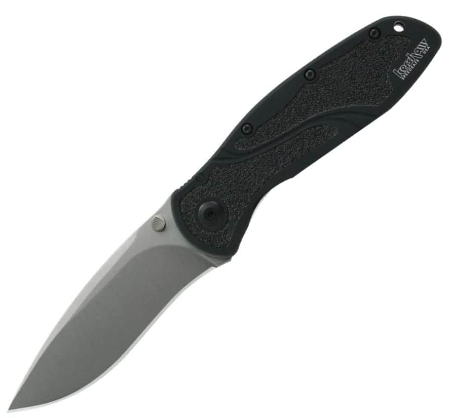 Kershaw Blur, 3.4 S30V Stonewash Blade, Black Aluminum Handle - 1670S30V 2025 Sale Online