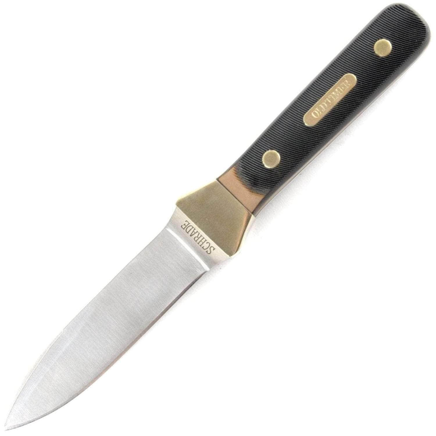 Schrade Old Timer 162OT Boot Knife, 3.8 Blade, Sawcut Handle, Sheath Free Shipping For Sale