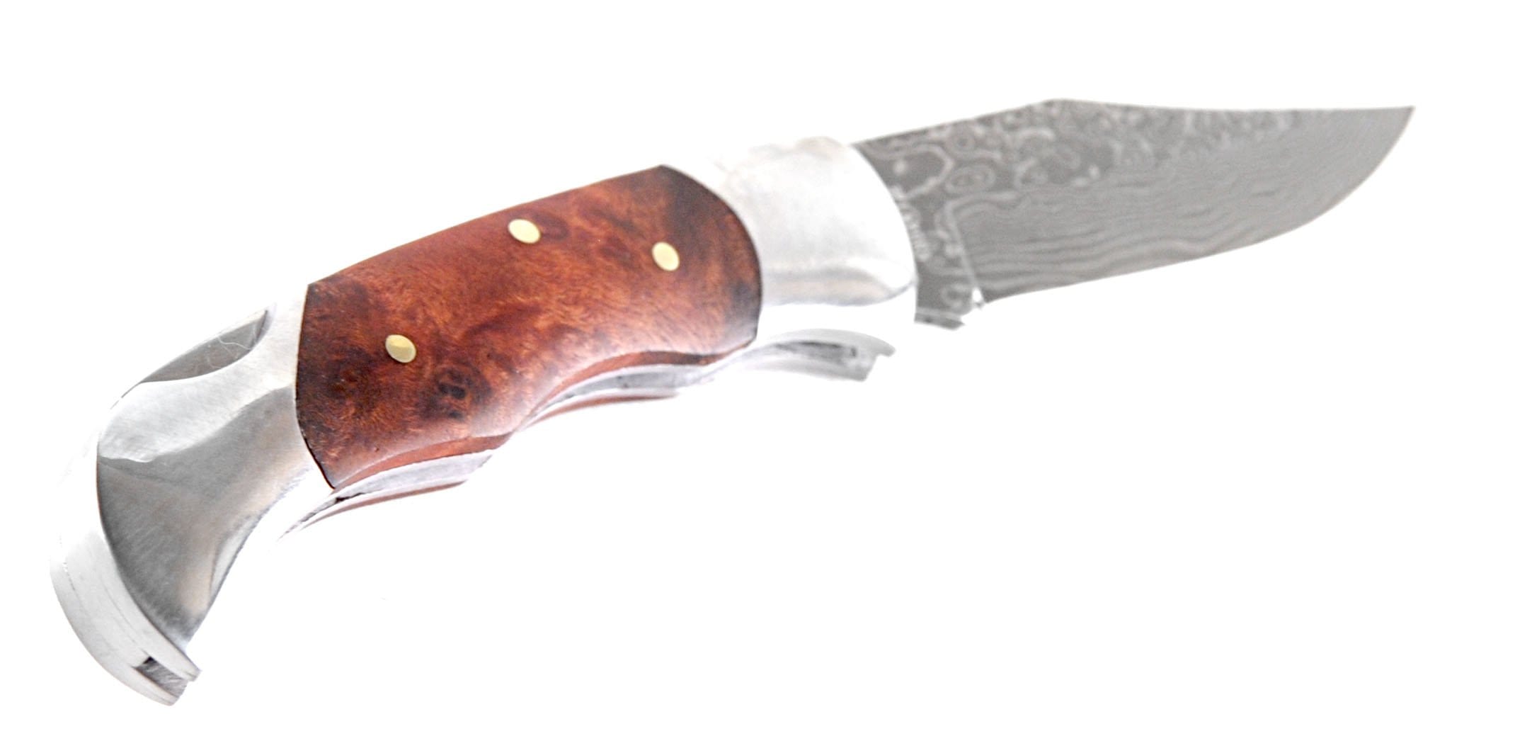 Boker Magnum Lady, 2.32 Damascus Blade, Burl Wood Handle - 01MB788DAM Cheap Sale 2025 Newest