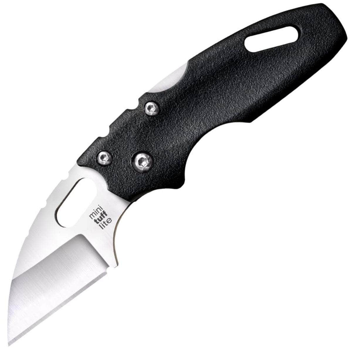 Cold Steel Mini Tuff Lite, 2 Plain Blade, Black Griv-Ex Handle - 20MT Brand New Unisex