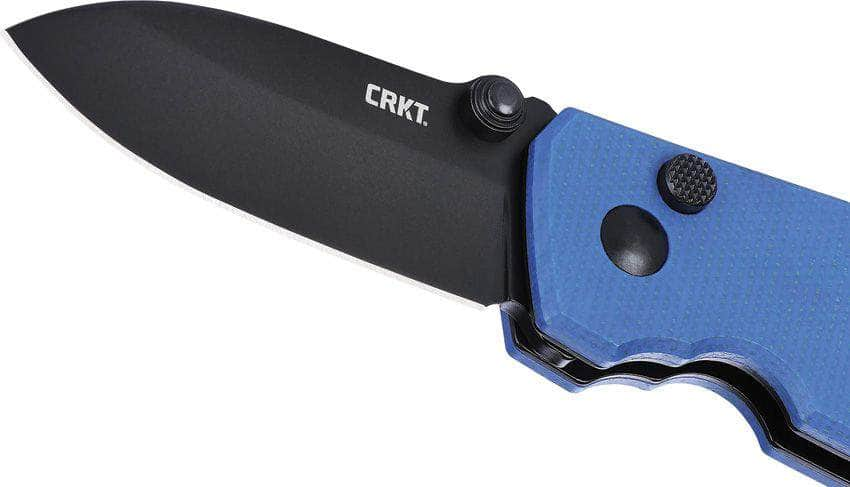 CRKT Squid Button Lock Blue Free Shipping Cost