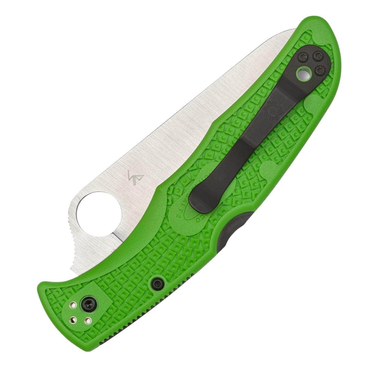 Spyderco Pacific Salt 2, 3.78 LC200N Plain Blade, Green FRN Handle - C91FPGR2 Cheap Pice Low Shipping Fee