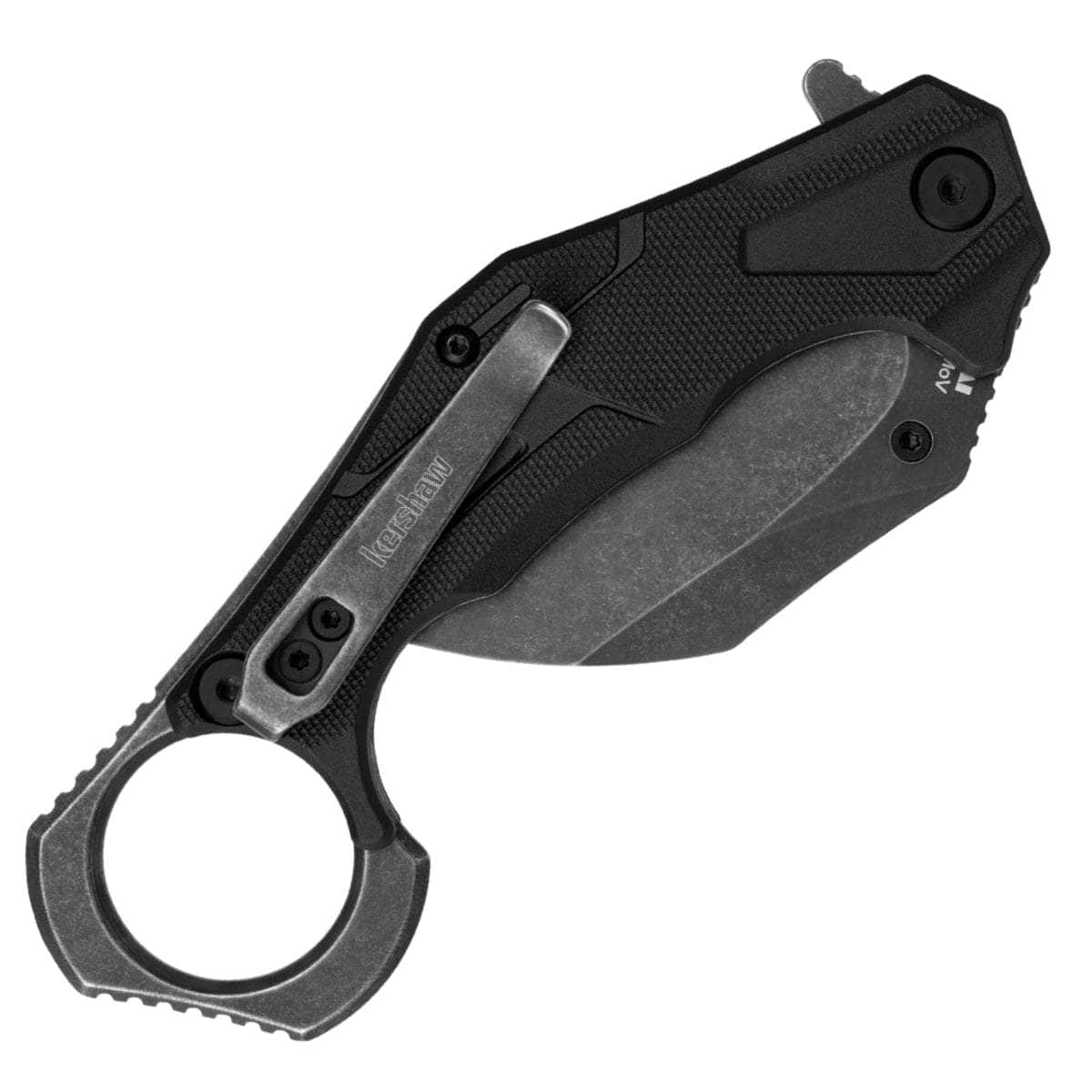 Kershaw Outlier, 2.6 BlackWash Karambit Assisted Blade, GRN Handle - 2064 Cheap Sale Purchase