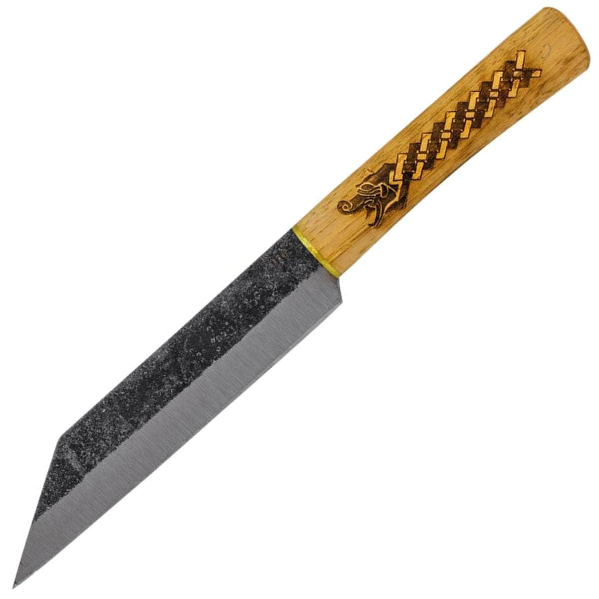 Condor Norse Dragon Seax Knife, 7 1095 Blade, Hickory Handle - CTK1024-7.0HC Perfect Sale Online