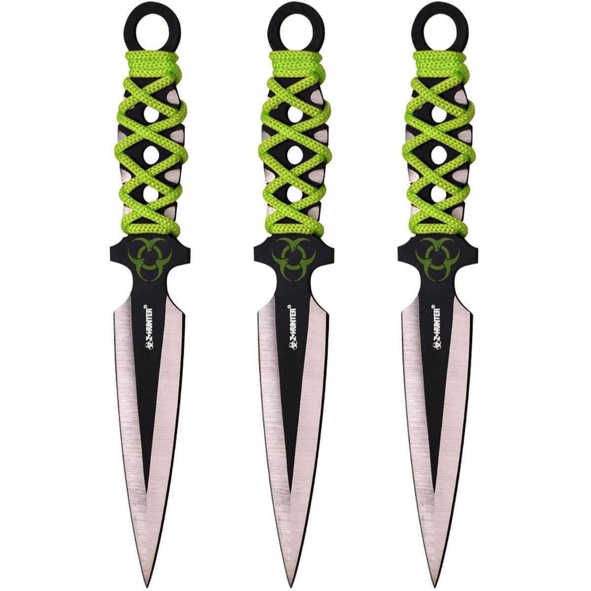 Z-Hunter Throwing Knife Set, 3 6.5 Throwers, Nylon Sheath - ZB-155SET Sale 100% Guaranteed