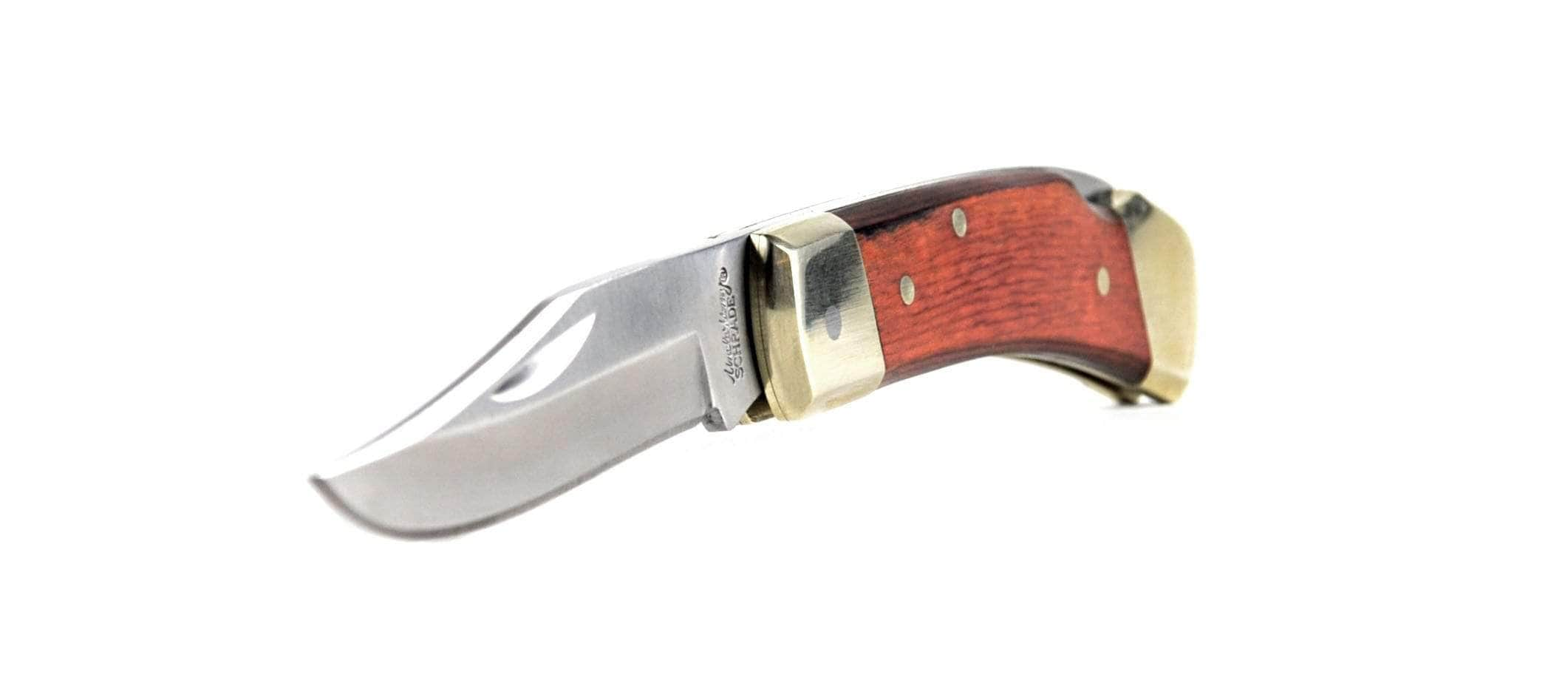 Engraved Schrade Uncle Henry LB5 Smokey, 2.9 Blade, Wood Handle, Leather Sheath 2025 Cheap Online