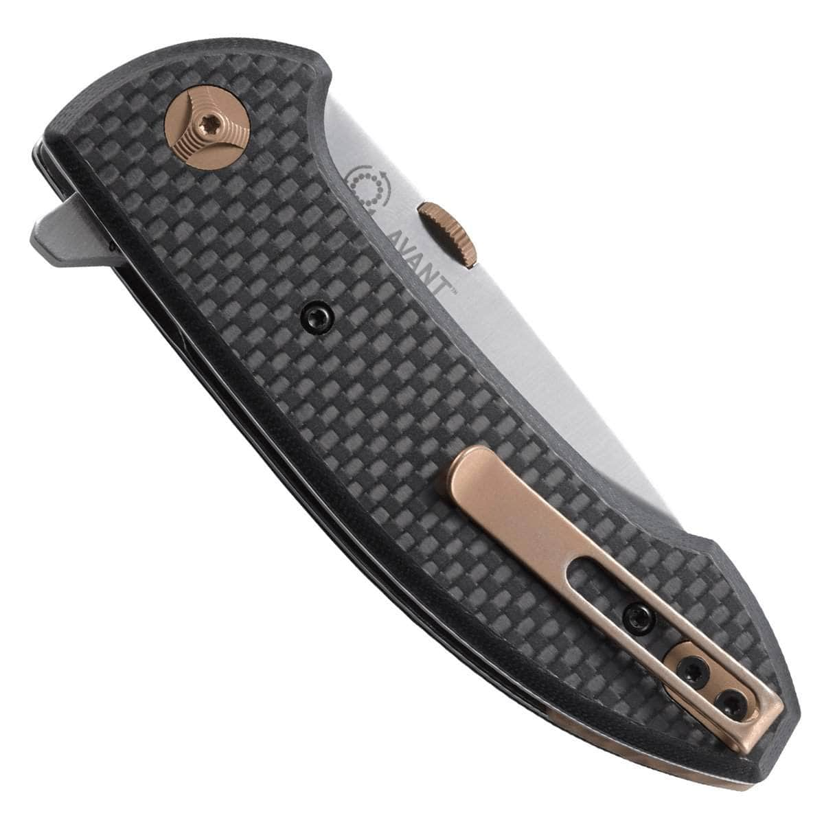 CRKT Avant, 3.175 Flipper Blade, Carbon Fiber Handle - 4620 For Nice Online