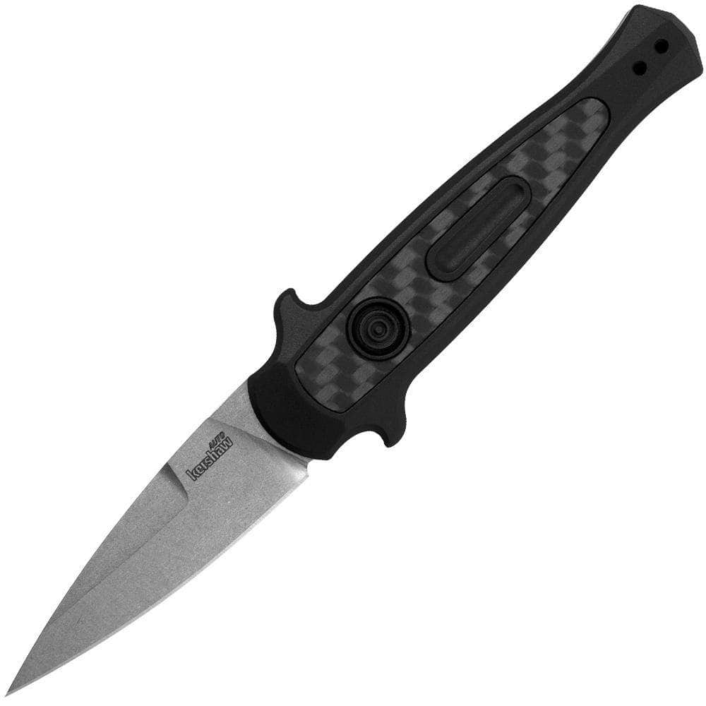 Kershaw Launch 12 Auto, 2.4 154CM Blade, Black Anodized Handle - 7125 Clearance Footaction