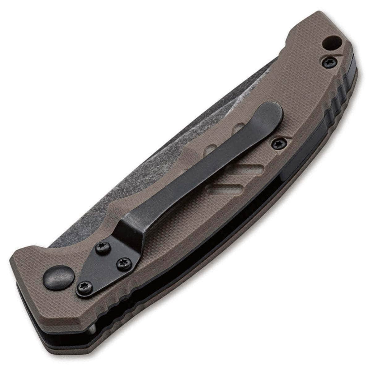 Boker Plus Intention II Automatic, 3.15 D2 Black Blade, Coyote G10 Handle - 01BO483 Best Pices Cheap Pice