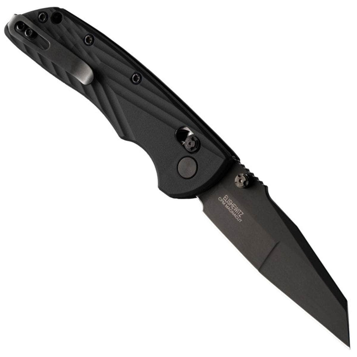 Hogue Deka Folder, 3.25 MagnaCut Wharncliffe Blade, Black Polymer Handle - 24366 Online For Sale