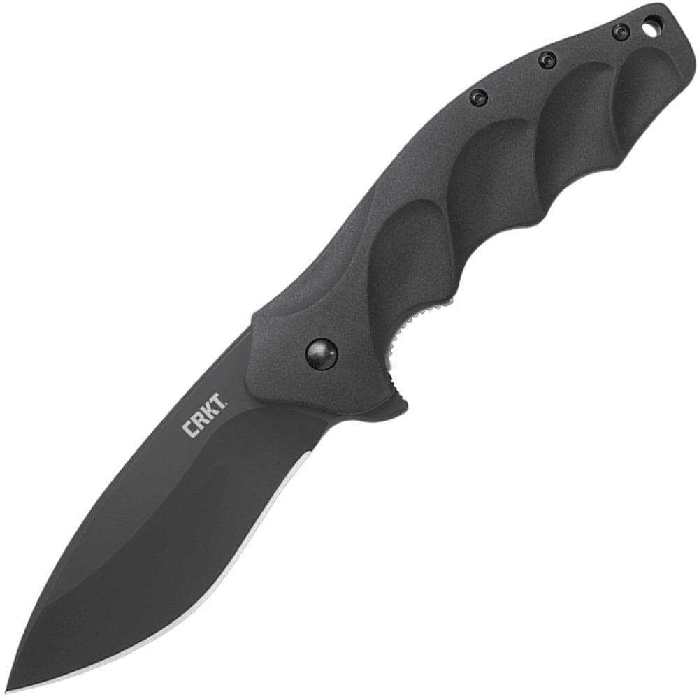 CRKT Foresight, 3.5 Plain Blade, Black Aluminum Handle - K220KKP Pick A Best Sale Online