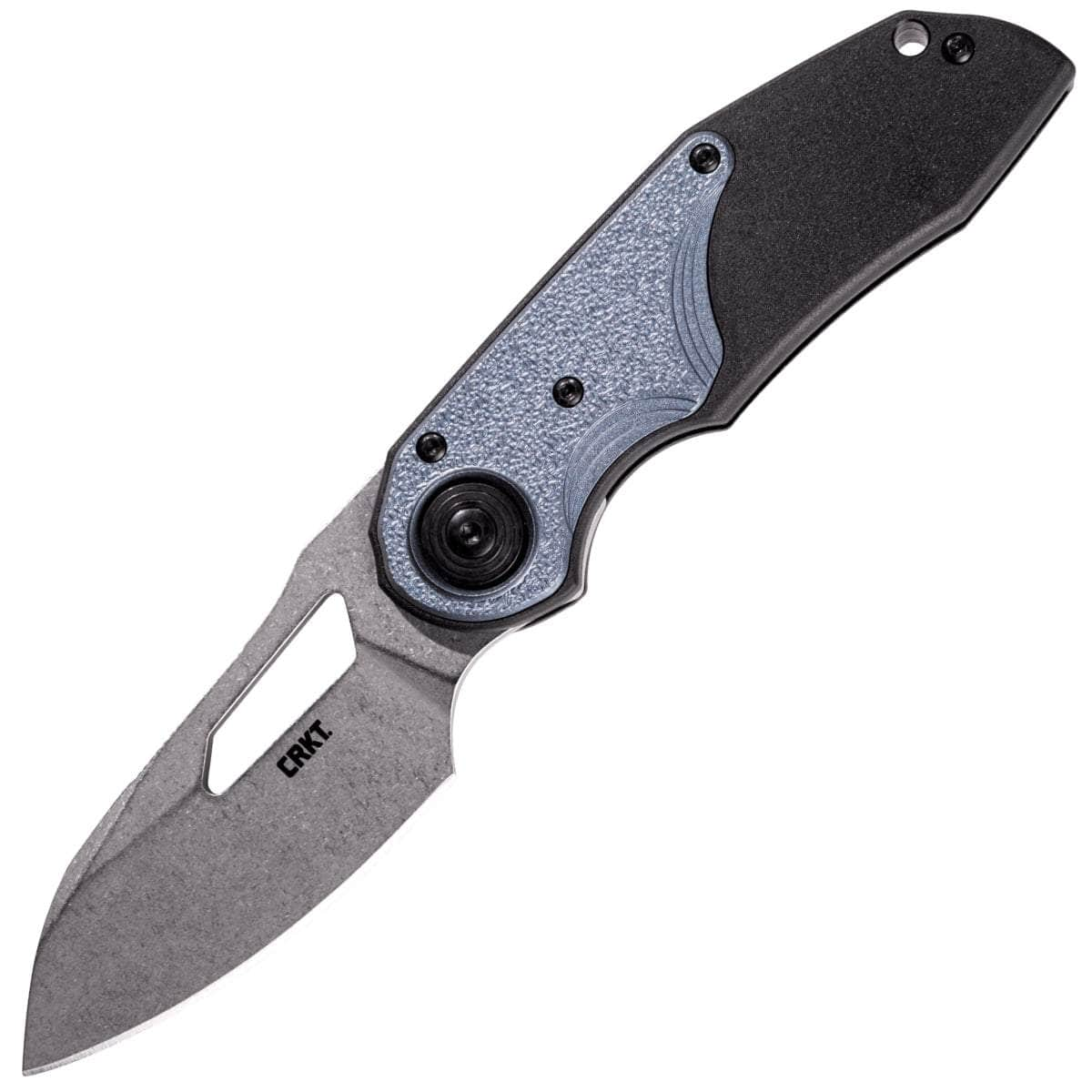 CRKT Attaboy, 2.73 Assisted D2 Steel Blade, Black/Blue GRN Handle - 5410 How Much For Sale