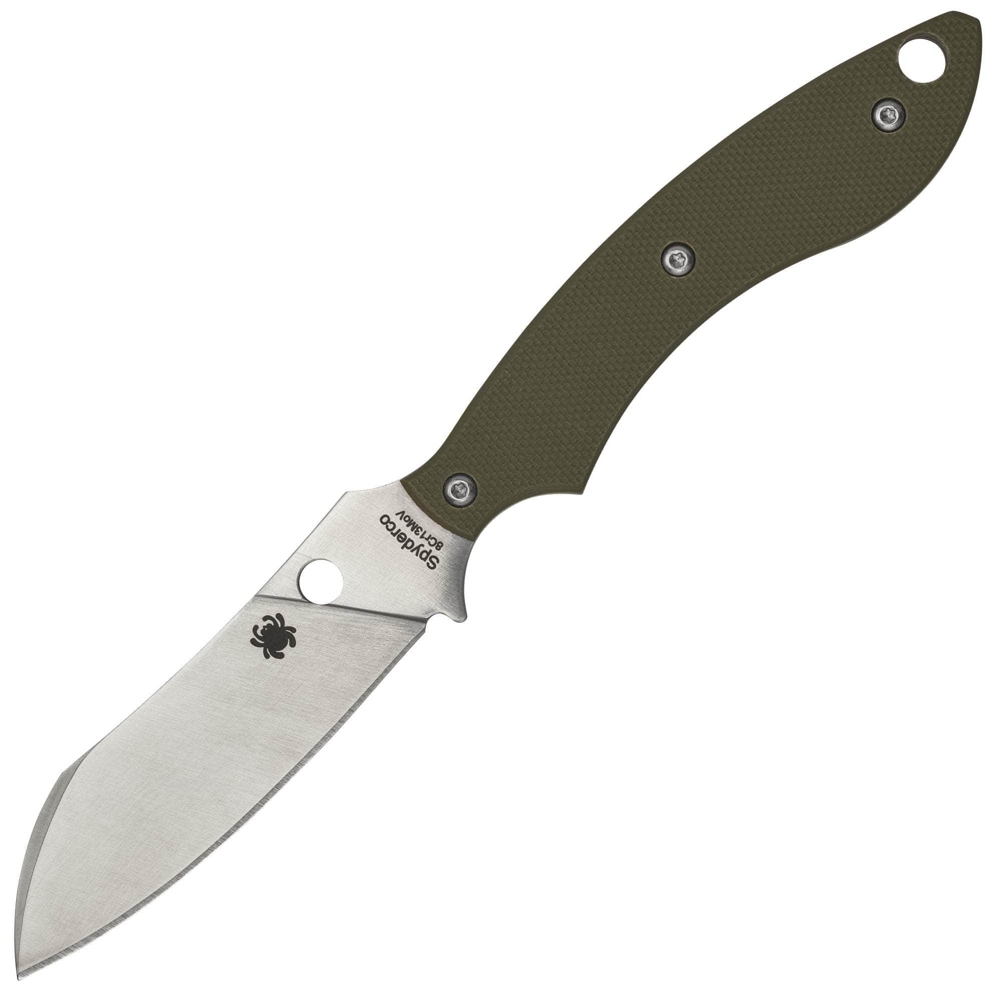 Spyderco Stok, 2.95 Drop Point Blade, Green G10 Handle - FB50GPOD Shop Sale Online