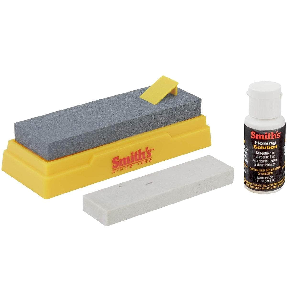 Smith's 2-Stone Knife Sharpening Kit, Medium Fine Stones - SK2 Cheap Usa Stockist